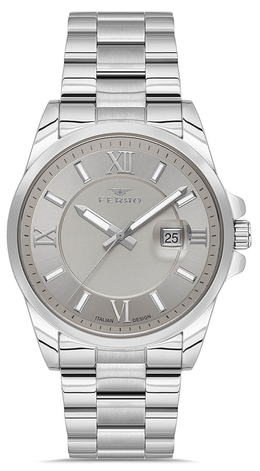 Ferro F11802A-A4 Silver Stainless Steel Bracelet