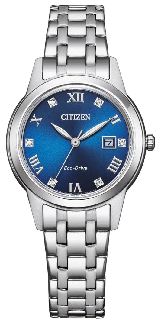 Citizen FE1240-81L Eco-Drive Silver Stainless Steel Bracelet
