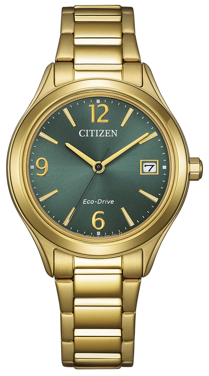 Citizen FE6122-64X Eco-Drive Elegance Gold Stainless Steel Bracelet