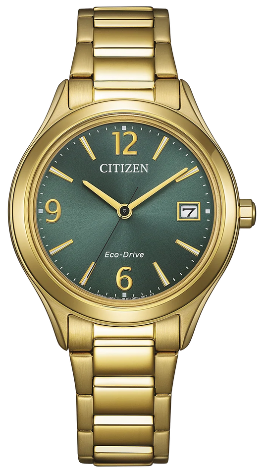 Citizen FE6122-64X Eco-Drive Elegance Gold Stainless Steel Bracelet
