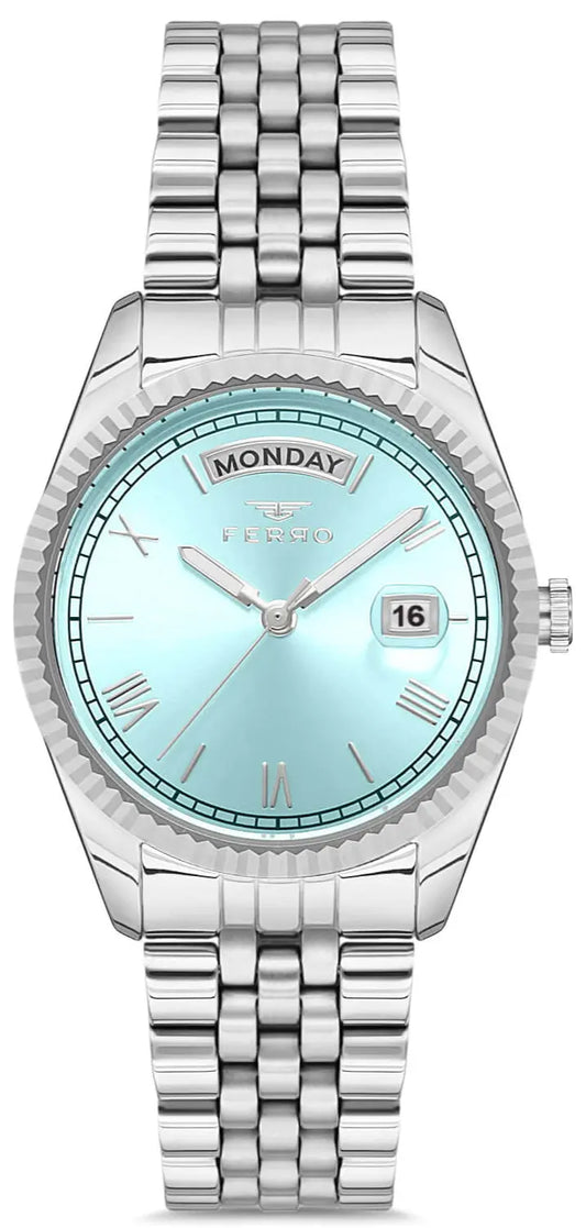 Ferro FL21131AWT-A15 Silver Stainless Steel Bracelet
