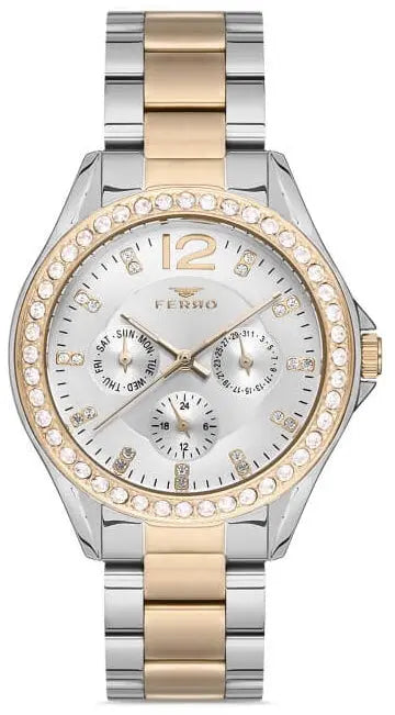 Ferro FL21140A-D Multifunction Two Tone Stainless Steel Bracelet
