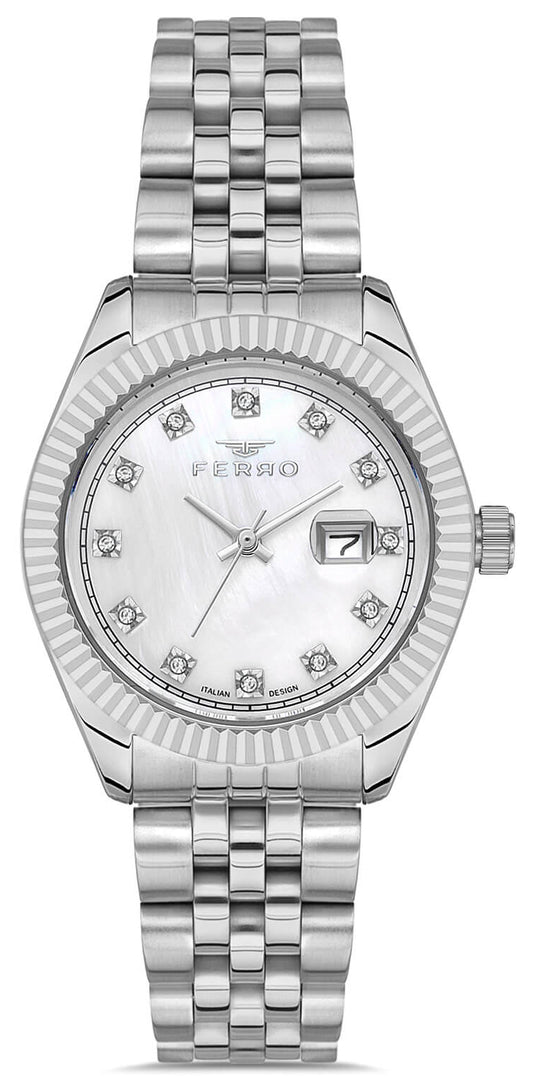 Ferro FL21294AWT-A Silver Stainless Steel Bracelet