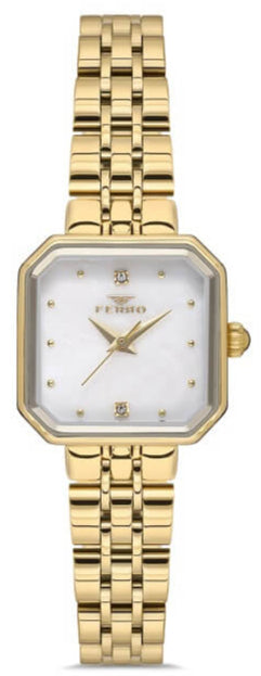 Ferro FL21384AWT-B Gold Stainless Steel Bracelet