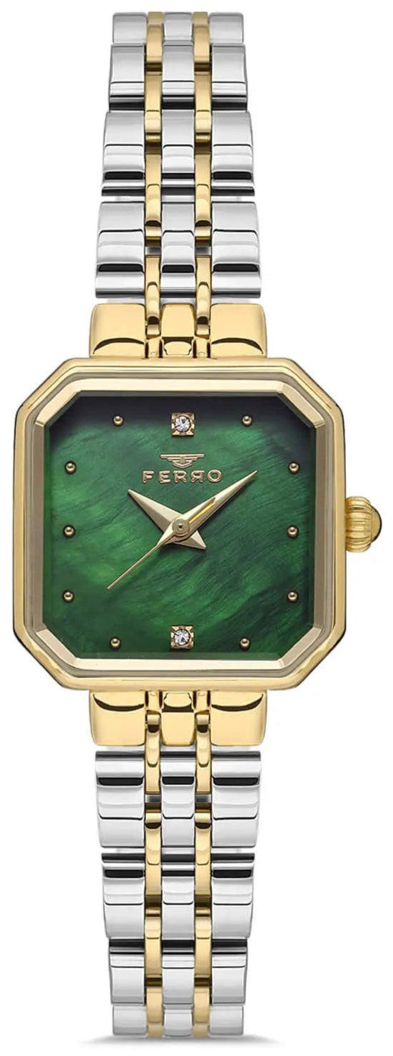 Ferro FL21384AWT-D6 Two Tone Stainless Steel Bracelet