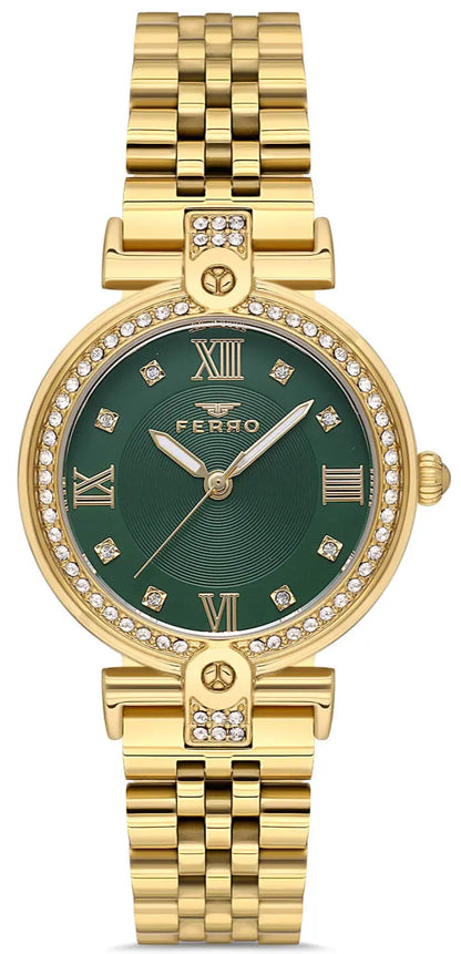 Ferro FL21390AWT-B6 Gold Stainless Steel Bracelet