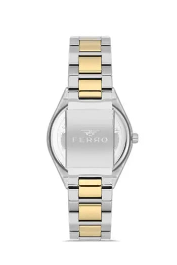 Ferro FL21446AWT-D6 Two Tone Stainless Steel Bracelet