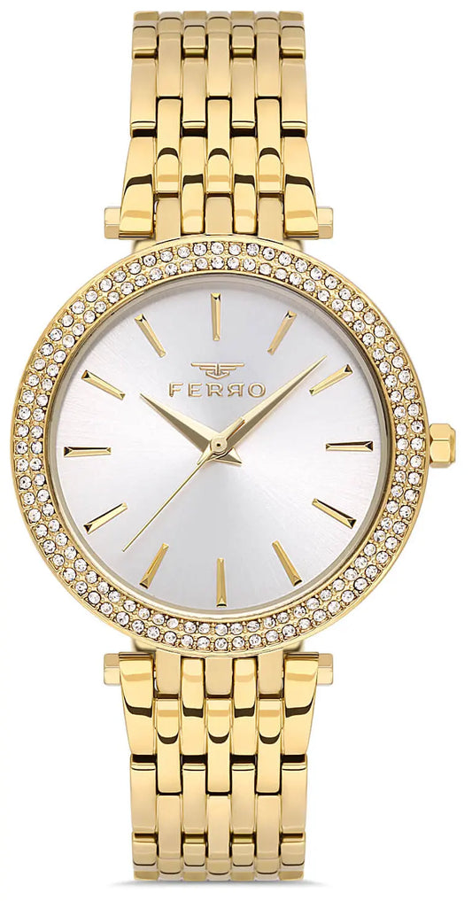 Ferro FL21449AWT-B Gold Stainless Steel Bracelet