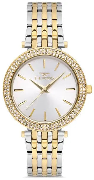Ferro FL21449AWT-D Two Tone Stainless Steel Bracelet