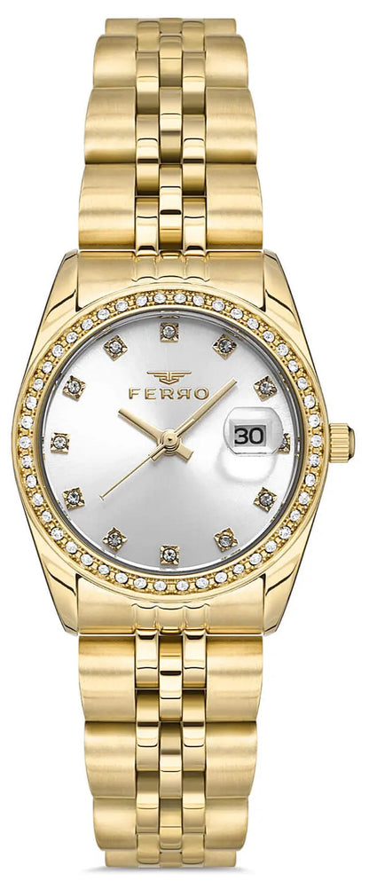 Ferro FL21450AWT-B Gold Stainless Steel Bracelet