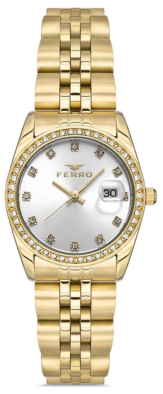 Ferro FL21450AWT-B Gold Stainless Steel Bracelet