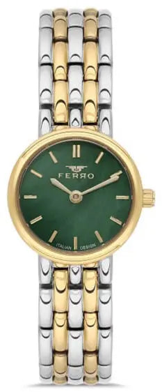 Ferro FL21486AWT-D6 Two Tone Stainless Steel Bracelet