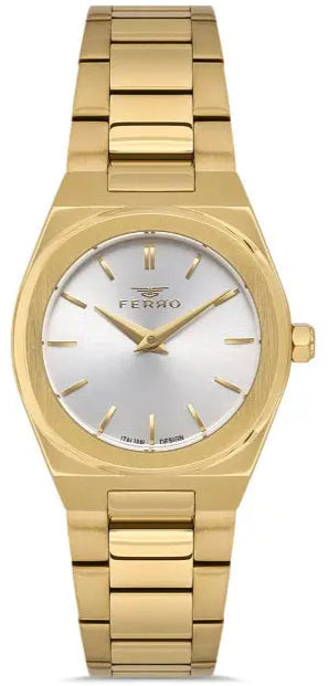 Ferro FL21487AWT-B Gold Stainless Steel Bracelet