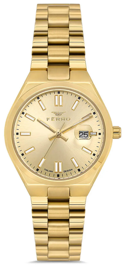 Ferro FL21492AWT-B4 Gold Stainless Steel Bracelet