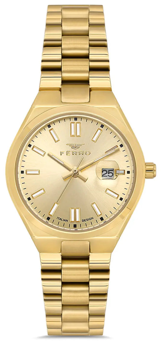 Ferro FL21492AWT-B4 Gold Stainless Steel Bracelet