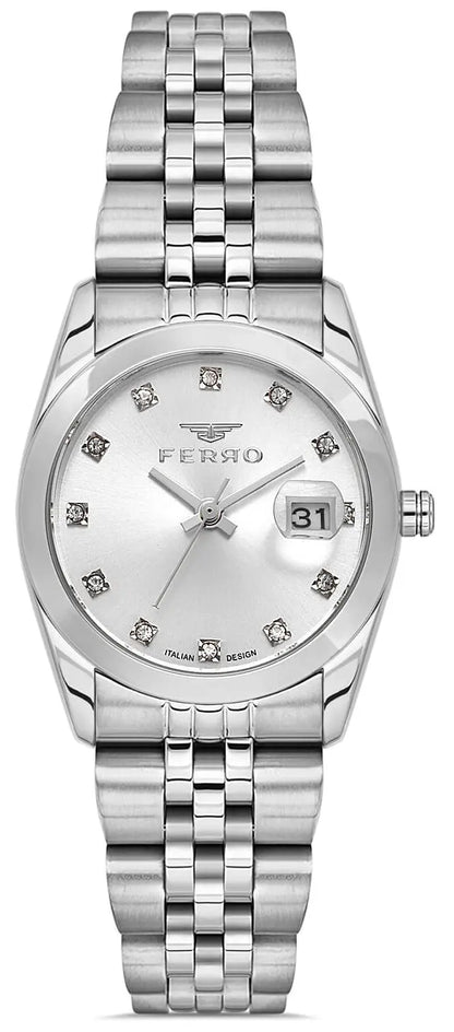 Ferro FL21519AWT-A Silver Stainless Steel Bracelet
