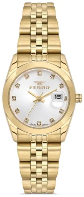 Ferro FL21519AWT-B Gold Stainless Steel Bracelet