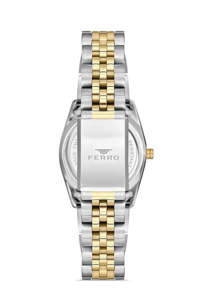 Ferro FL21519AWT-D Two Tone Stainless Steel Bracelet