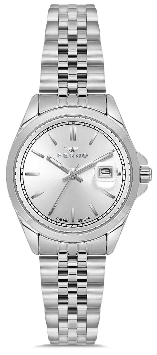 Ferro FL21542AWT-A Silver Stainless Steel Bracelet