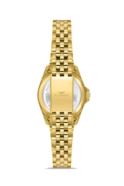 Ferro FL21542AWT-B Gold Stainless Steel Bracelet