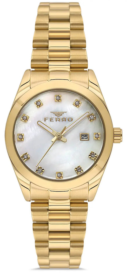 Ferro FL21570AWT-B Gold Stainless Steel Bracelet