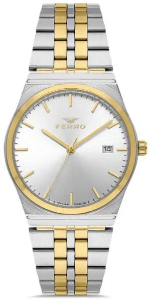 Ferro FL21591AWT-D Two Tone Stainless Steel Bracelet