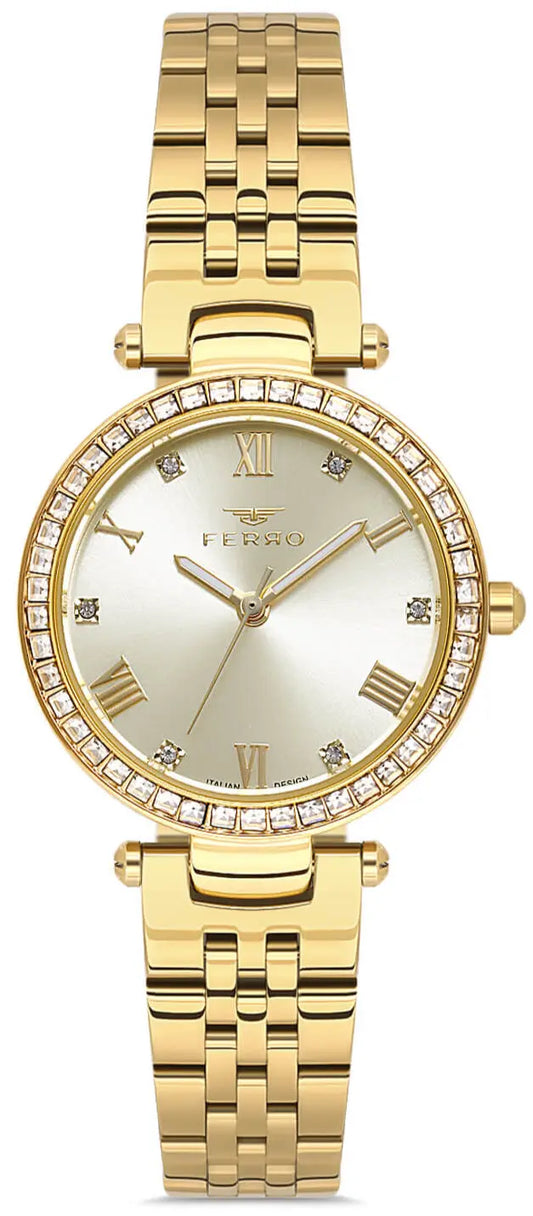 Ferro FL21593AWT-B4 Gold Stainless Steel Bracelet
