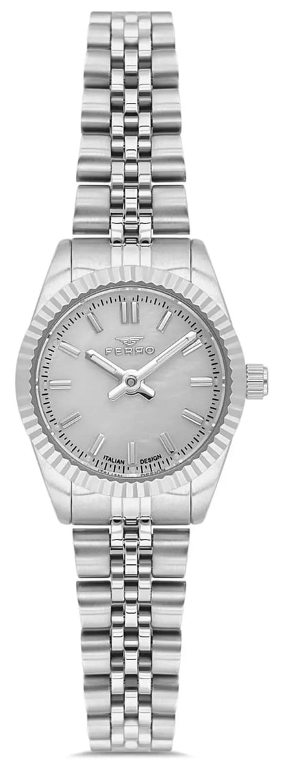 Ferro FL21595AWT-A Silver Stainless Steel Bracelet