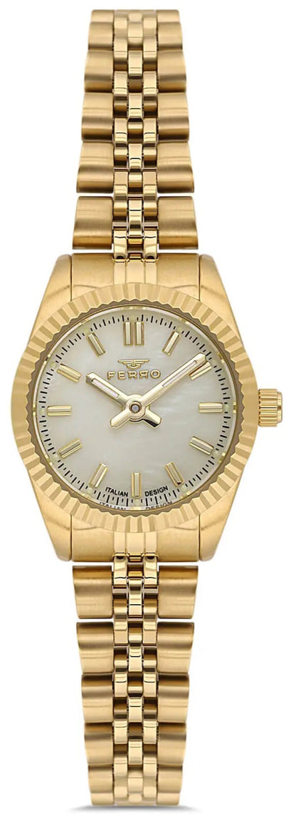 Ferro FL21595AWT-B4 Gold Stainless Steel Bracelet