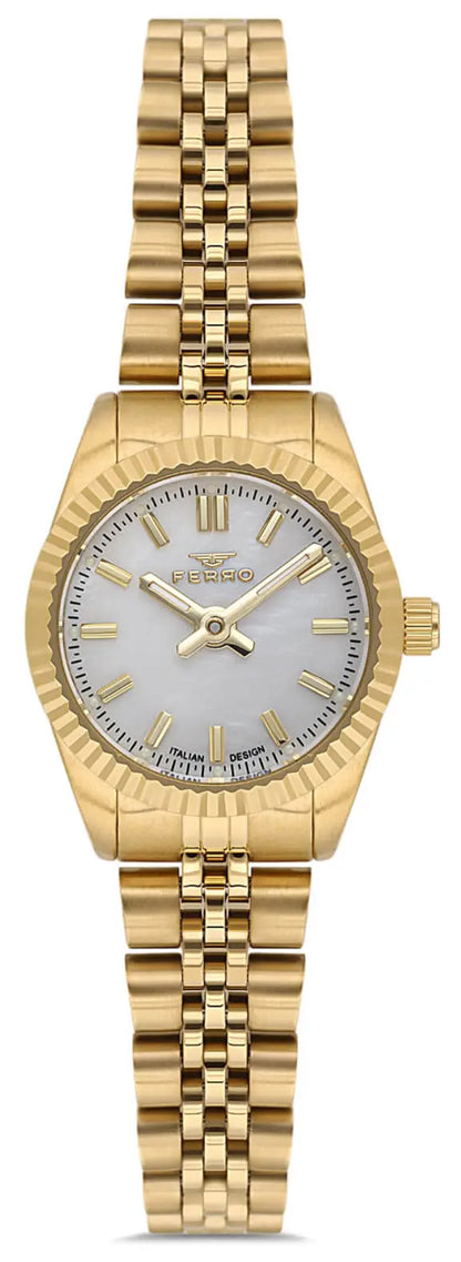 Ferro FL21595AWT-B Gold Stainless Steel Bracelet
