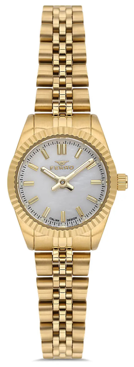 Ferro FL21595AWT-B Gold Stainless Steel Bracelet