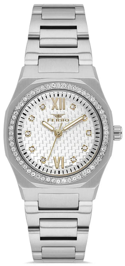 Ferro FL21616AWT-A Silver Stainless Steel Bracelet