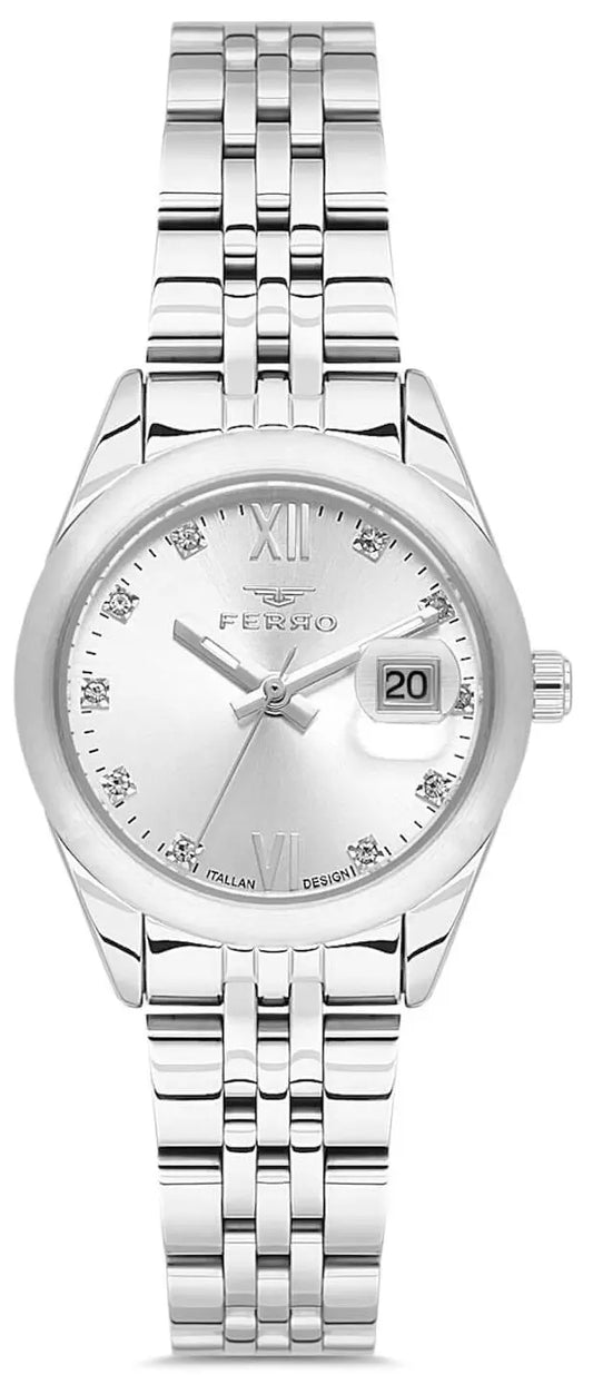 Ferro FL21618AWT-A Silver Stainless Steel Bracelet