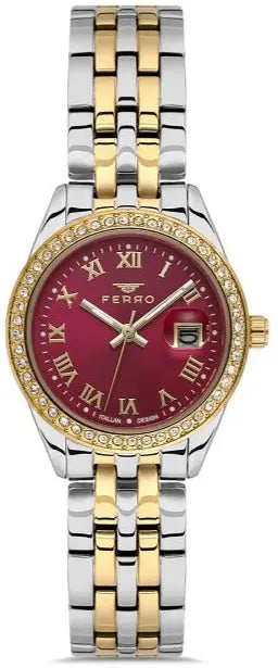 Ferro FL21619AWT-D8 Two Tone Stainless Steel Bracelet