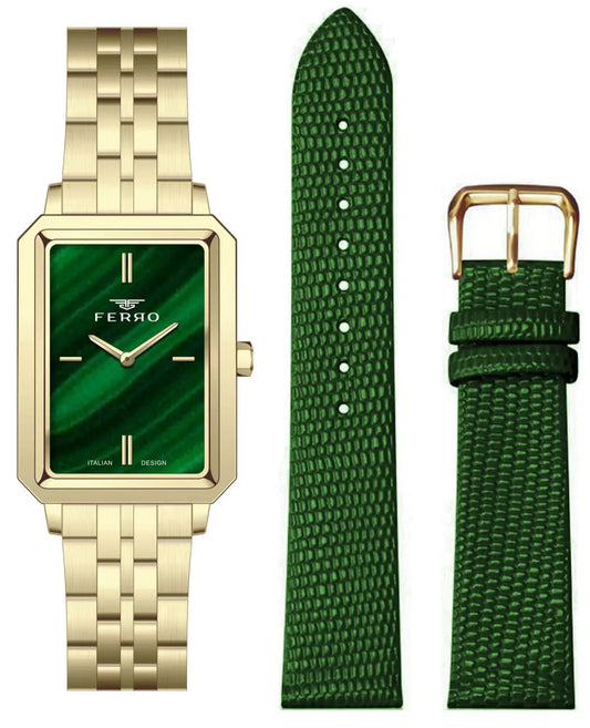 Ferro FL21626AWT-B6 Gold Stainless Steel Bracelet Set