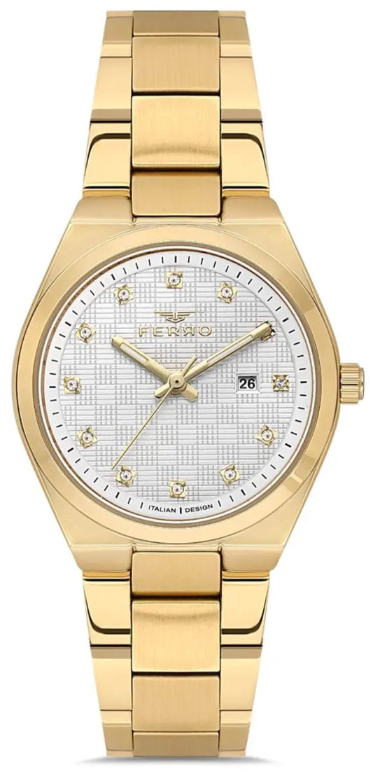 Ferro FL21631AWT-B Gold Stainless Steel Bracelet