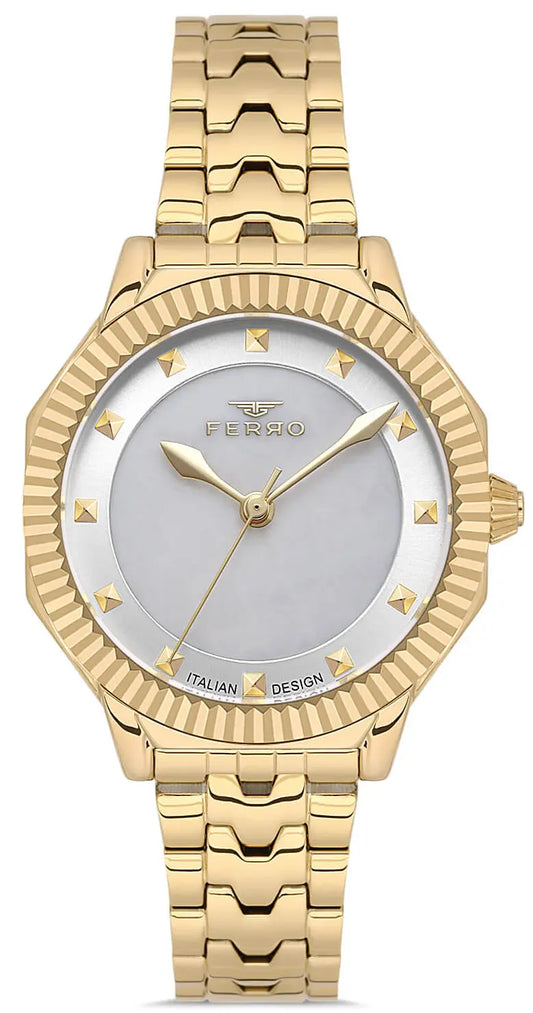 Ferro FL21632AWT-B Gold Stainless Steel Bracelet