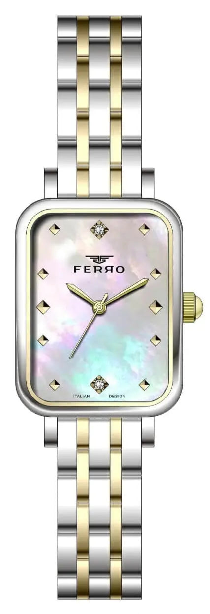 Ferro FL21742AWT-D Two Tone Stainless Steel Bracelet
