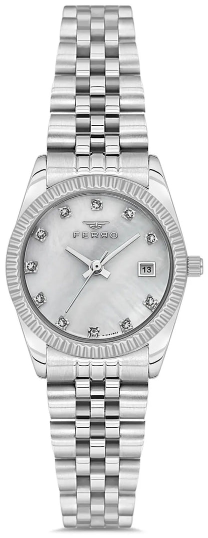 Ferro FL21743AWT-A Silver Stainless Steel Bracelet