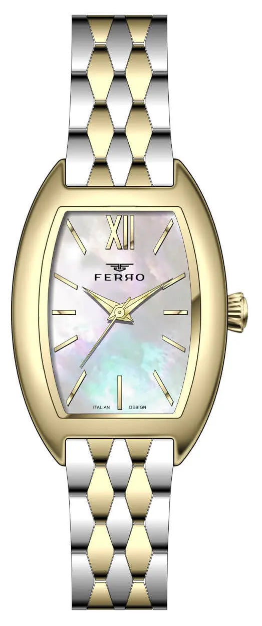 Ferro FL21769AWT-D Two Tone Stainless Steel Bracelet