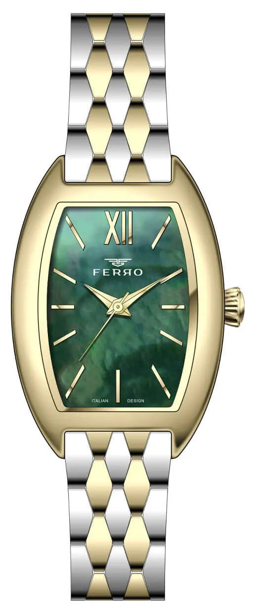 Ferro FL21769AWT-D6 Two Tone Stainless Steel Bracelet
