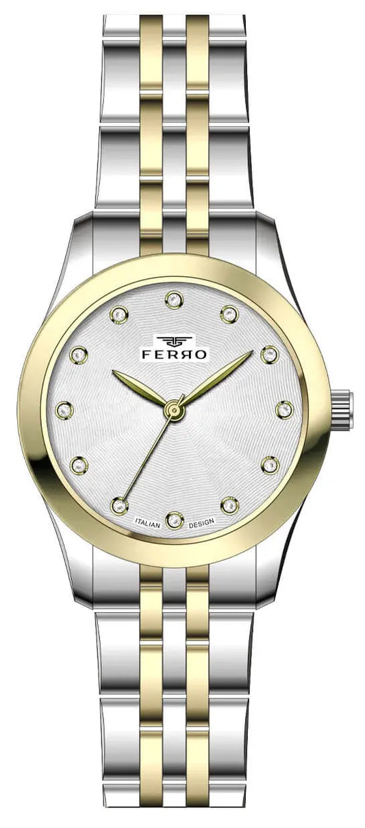 Ferro FL21770AWT-D Two Tone Stainless Steel Bracelet