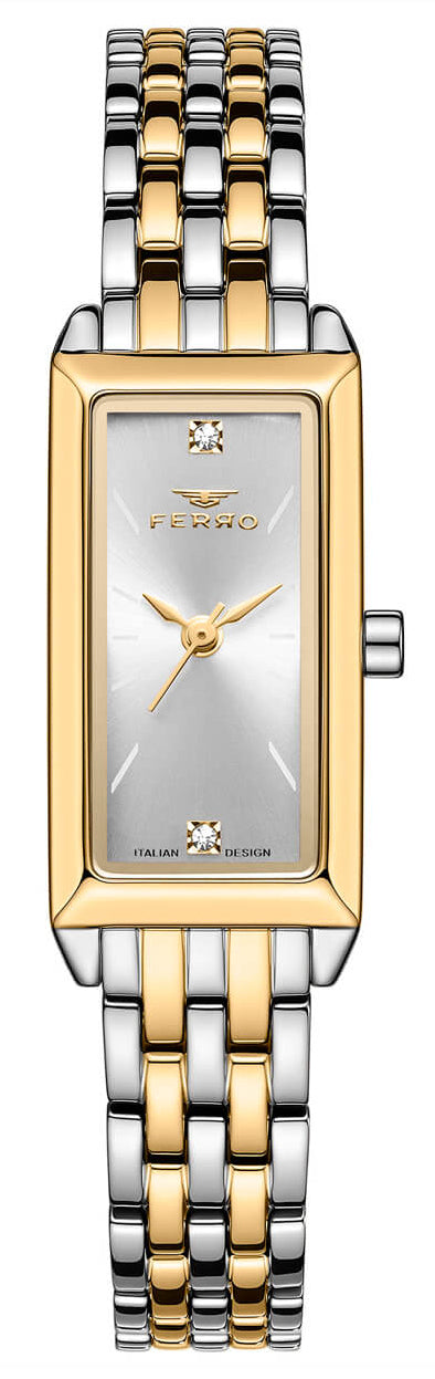 Ferro FL21772AWT-D Two Tone Stainless Steel Bracelet
