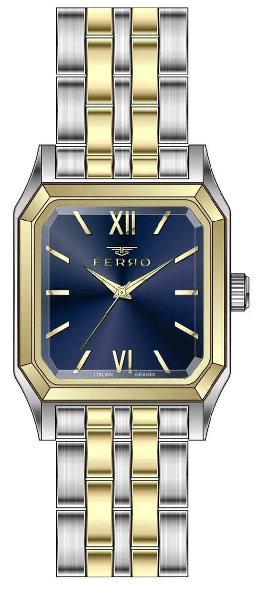 Ferro FL21775AWT-D3 Two Tone Stainless Steel Bracelet