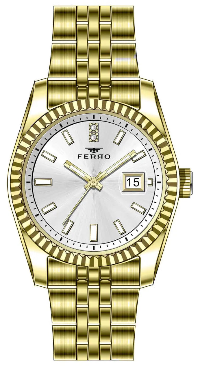 Ferro FL21781AWT-B Gold Stainless Steel Bracelet
