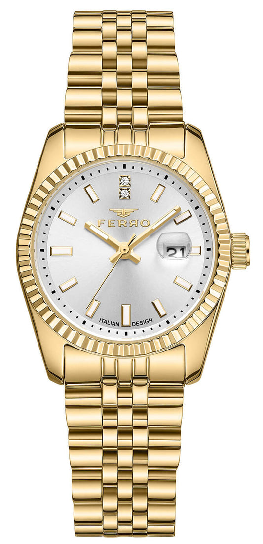 Ferro FL21781AWT-B Gold Stainless Steel Bracelet
