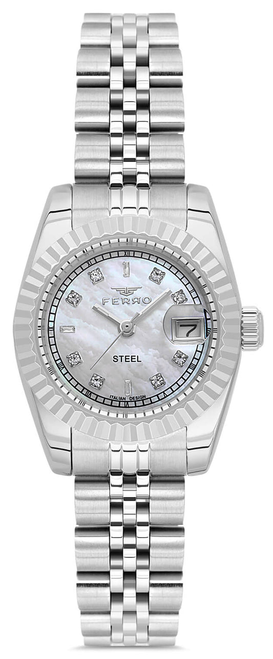 Ferro FL21790AWT-A1A Silver Stainless Steel Bracelet