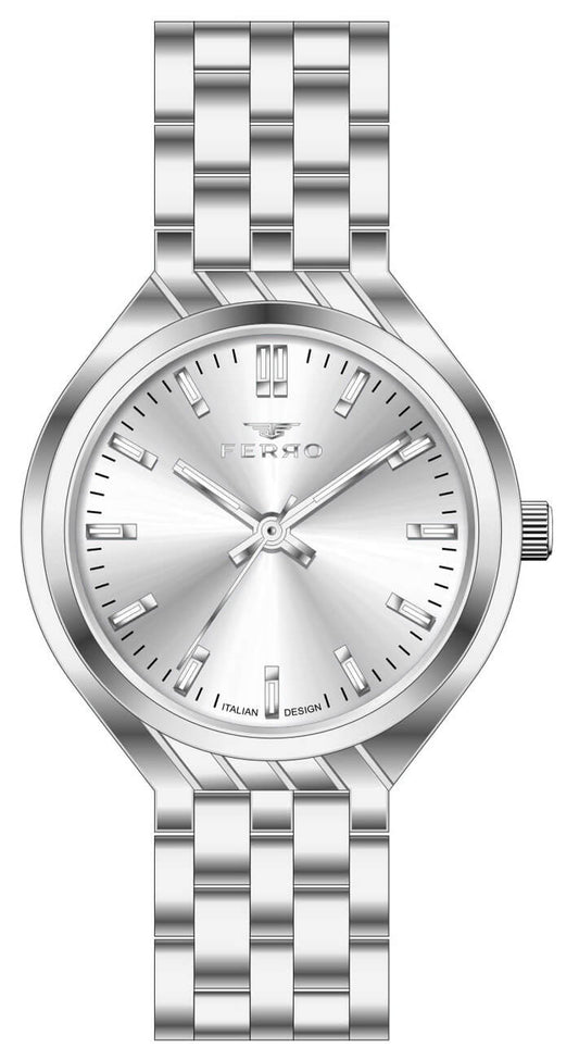 Ferro FL21847A-A Silver Stainless Steel Bracelet