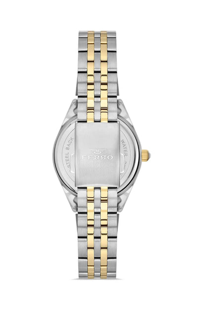 Ferro FL40141A-D Two Tone Stainless Steel Bracelet