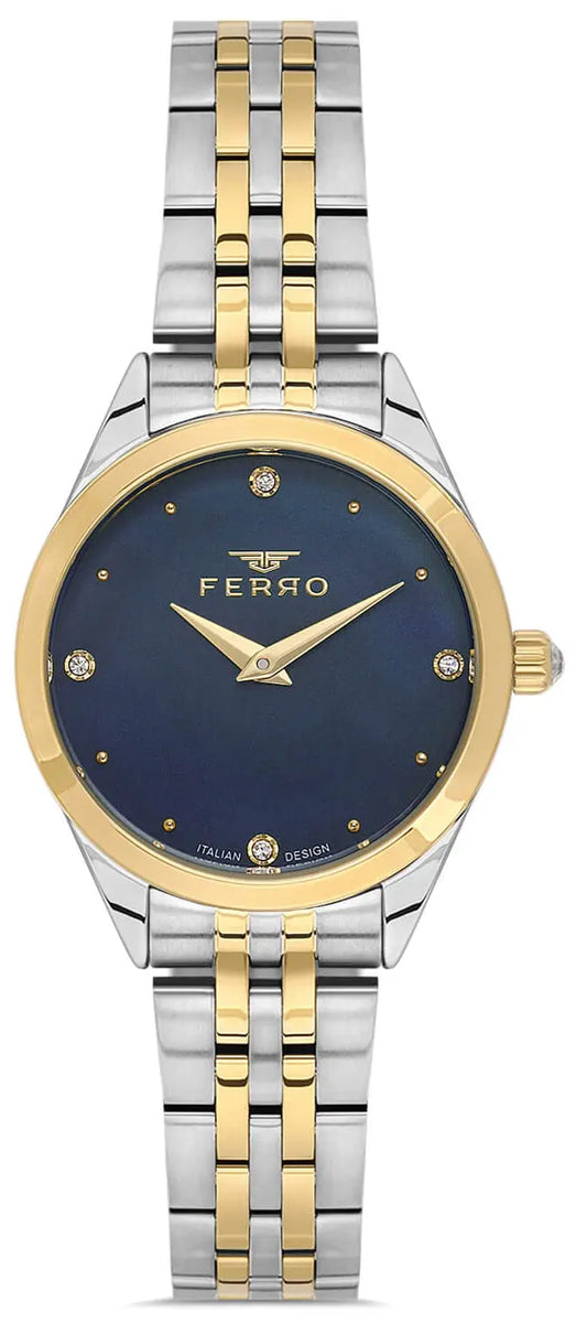 Ferro FL40141A-D3 Two Tone Stainless Steel Bracelet